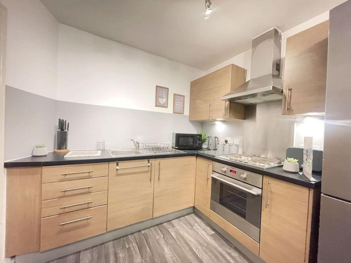 Cityfront Cosy Apt Near City Centre & Etihad Stadium, Free Parking Manchester Exteriér fotografie