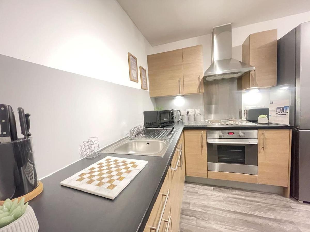 Cityfront Cosy Apt Near City Centre & Etihad Stadium, Free Parking Manchester Exteriér fotografie